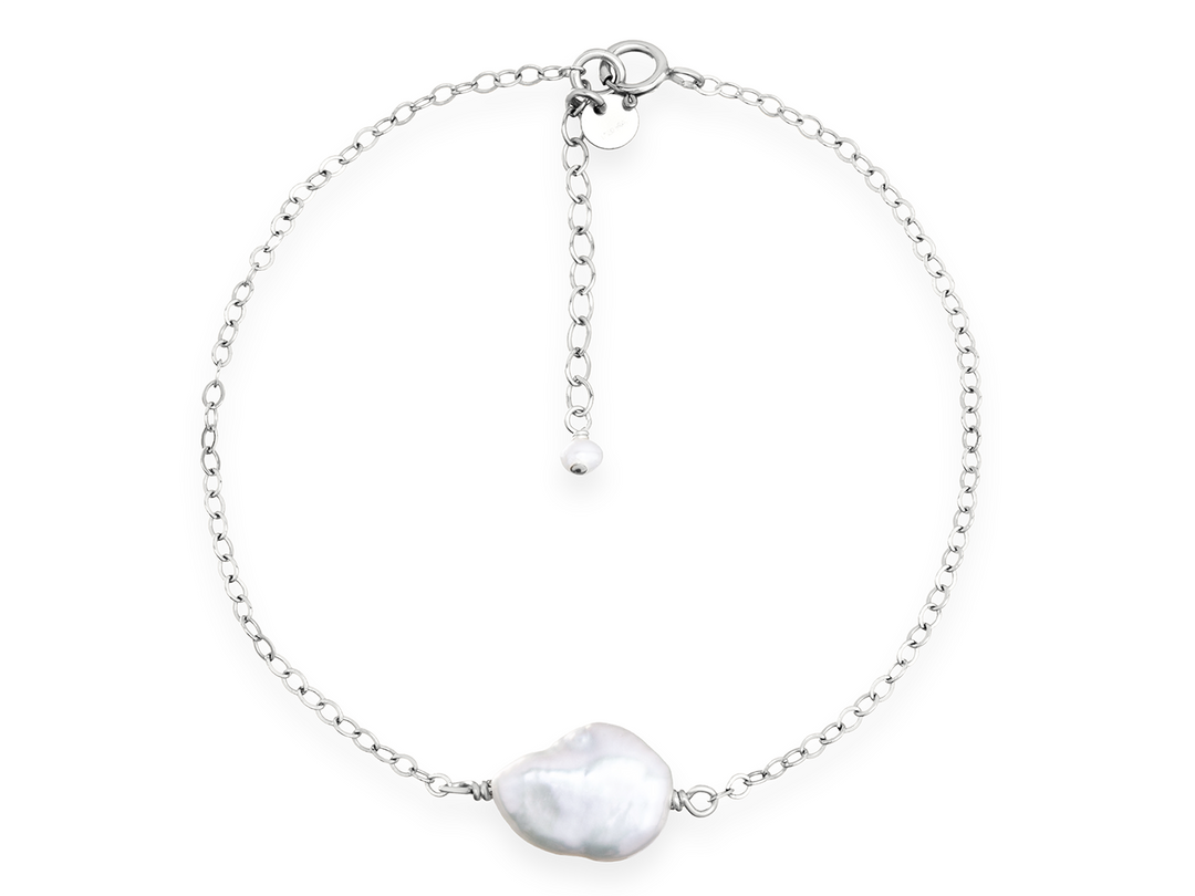 Alyssa - Bracelet De Perle Keishi Simple