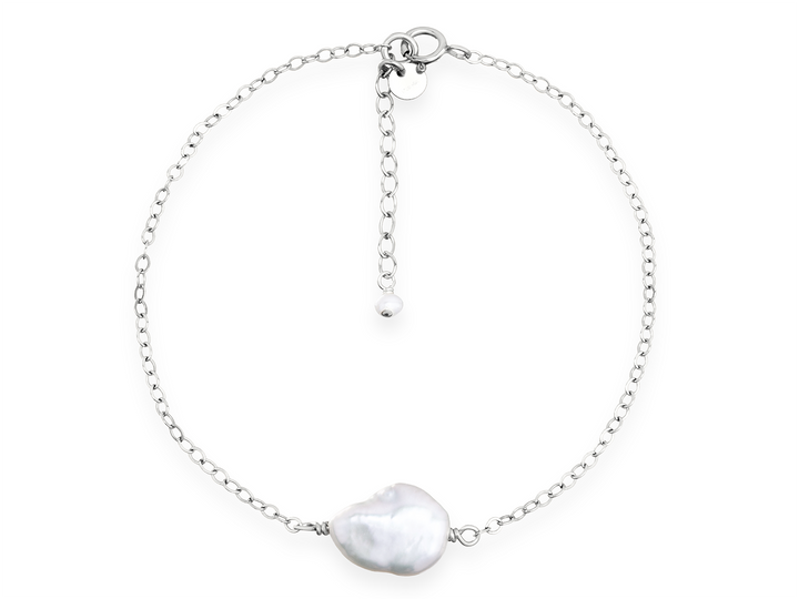 Alyssa - Bracelet De Perle Keishi Simple