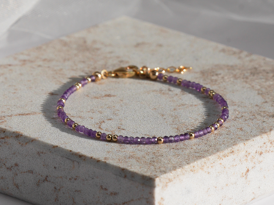 Bracelet Artemis - Améthyste