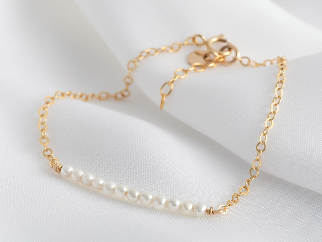 Emily - Bracelet de perles délicat