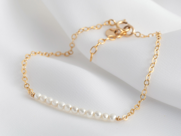 Emily - Bracelet de perles délicat
