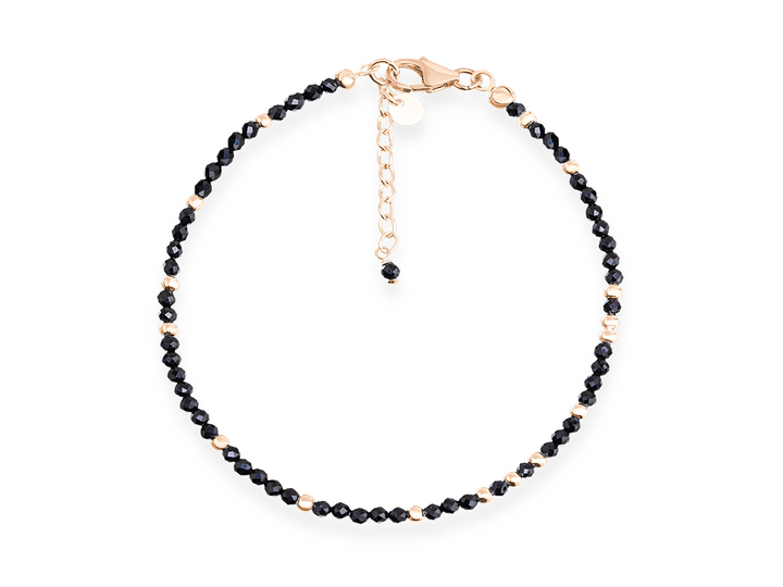 Artemis bracelet - Black spinel