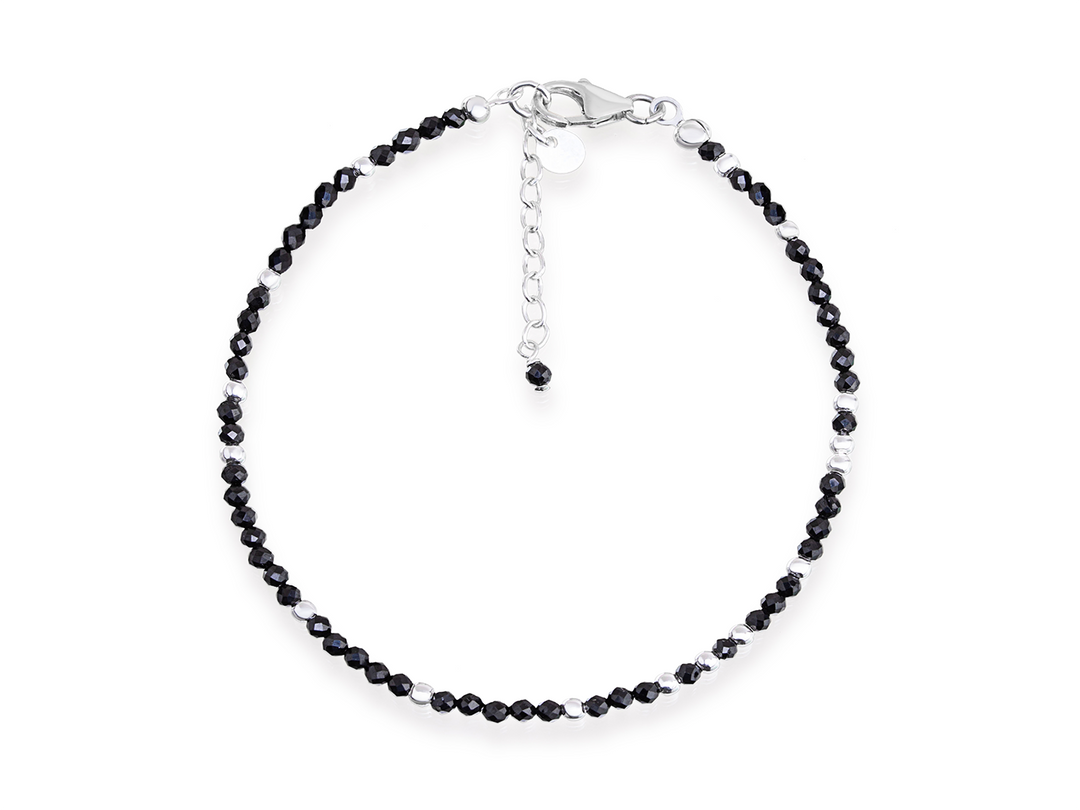 Artemis bracelet - Black spinel