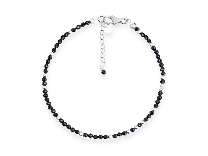 Artemis bracelet - Black spinel