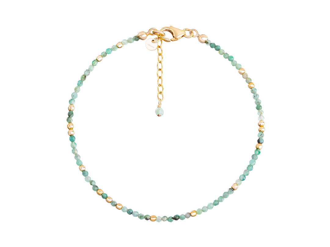 Artemis-Armband – Smaragde