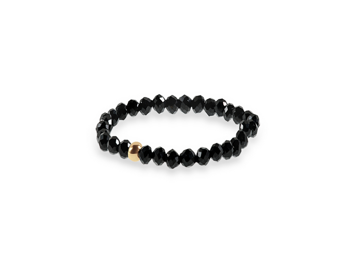 Bague en spinelle noir