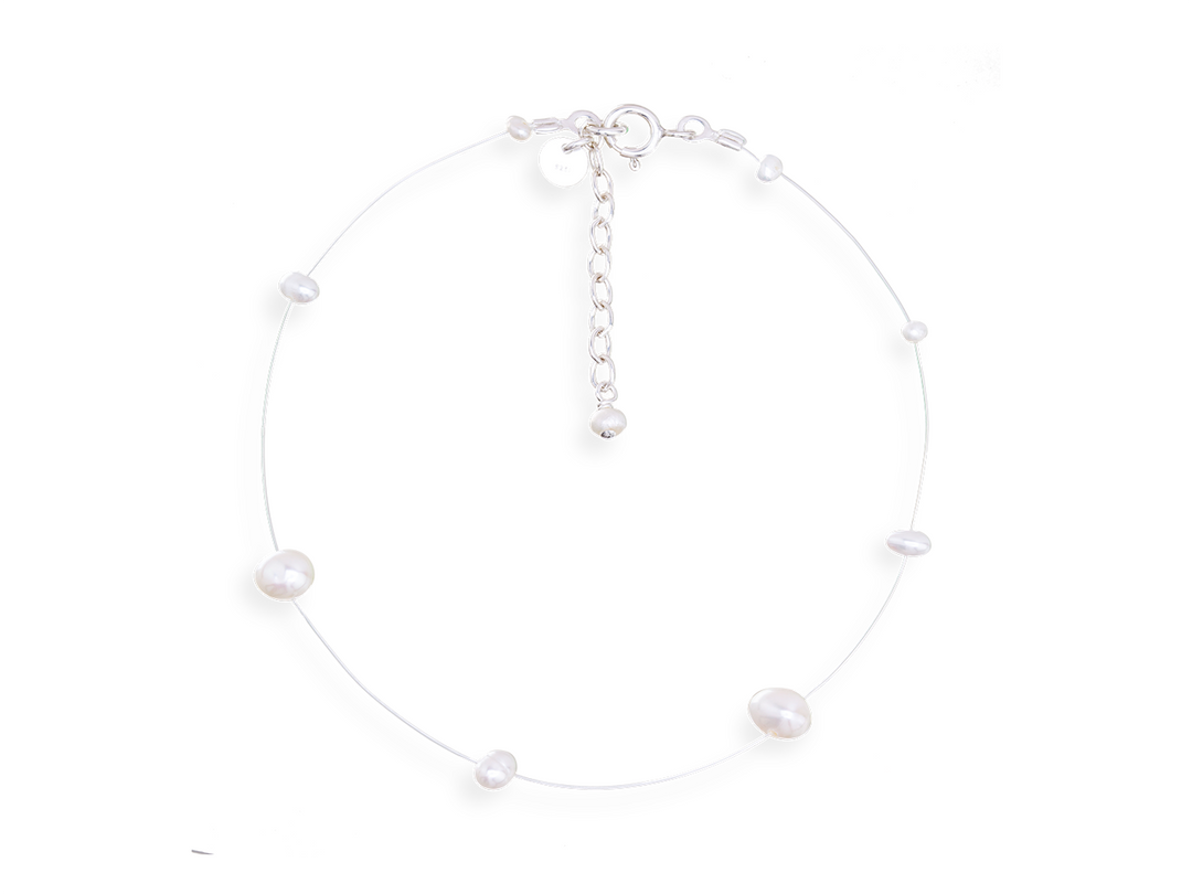 Floating pearl deals bracelet