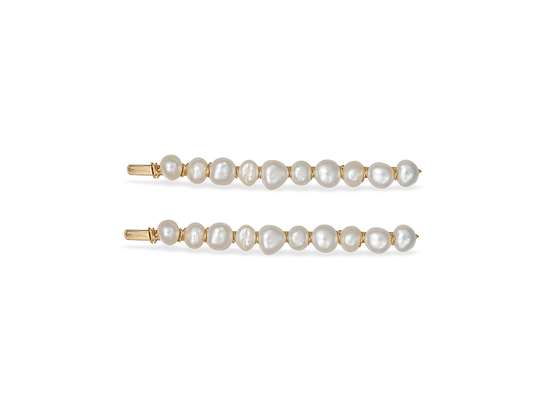 Lillian - Barrette à cheveux de luxe avec perles