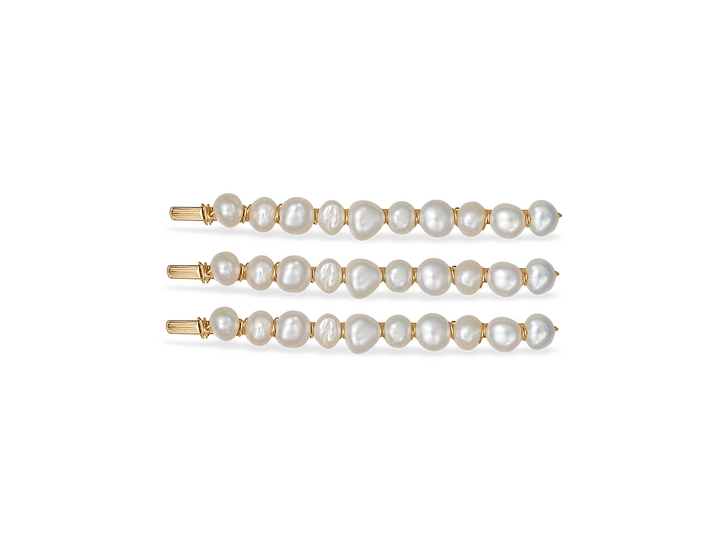 Lillian - Barrette à cheveux de luxe avec perles
