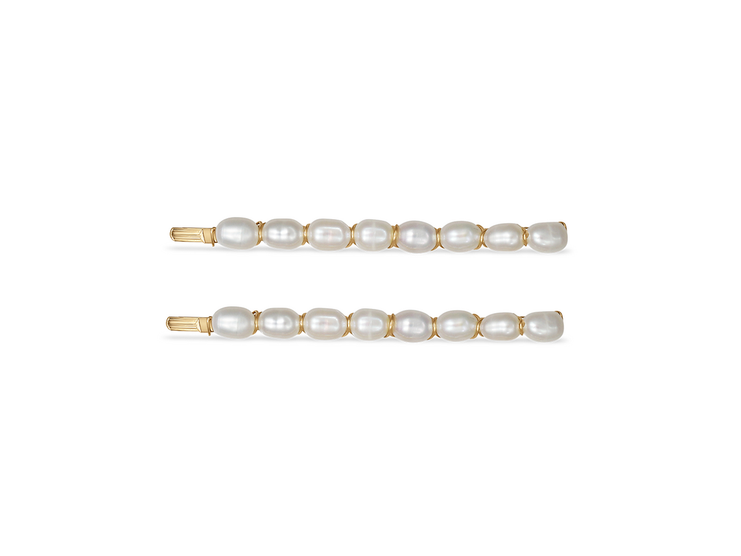 Marianne - Barrette à cheveux pour mariée avec perles