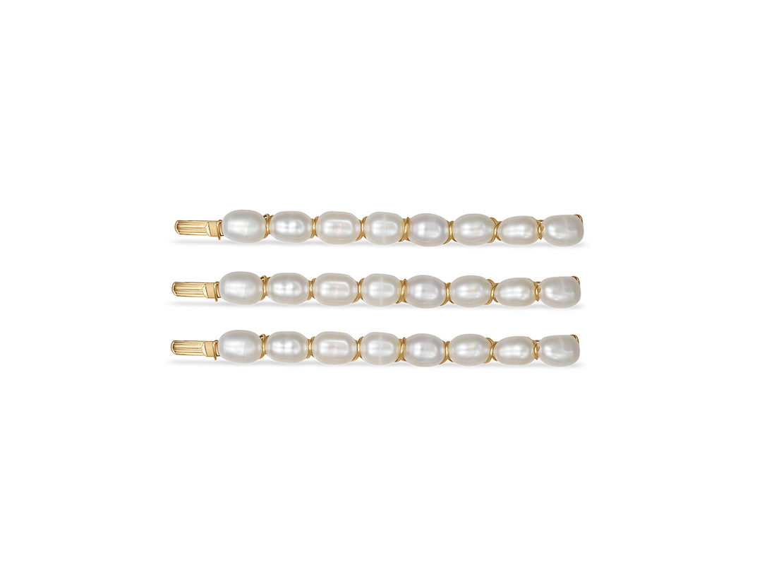 Marianne - Barrette à cheveux pour mariée avec perles