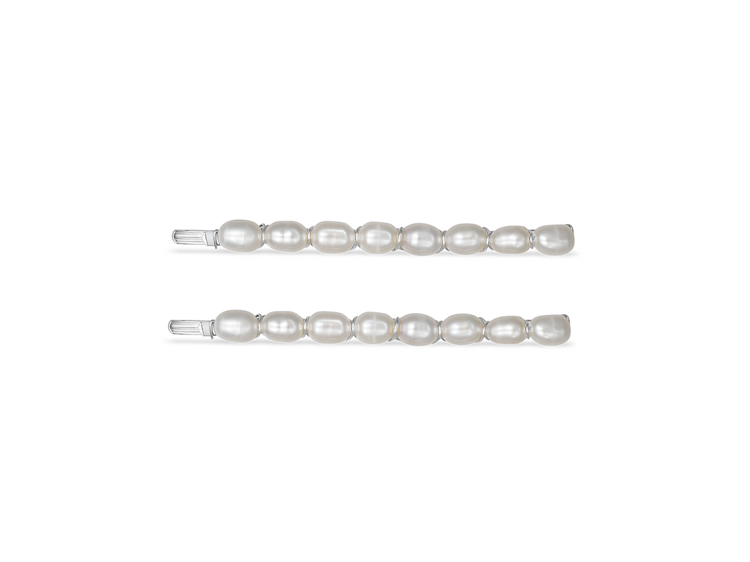 Marianne - Barrette à cheveux pour mariée avec perles