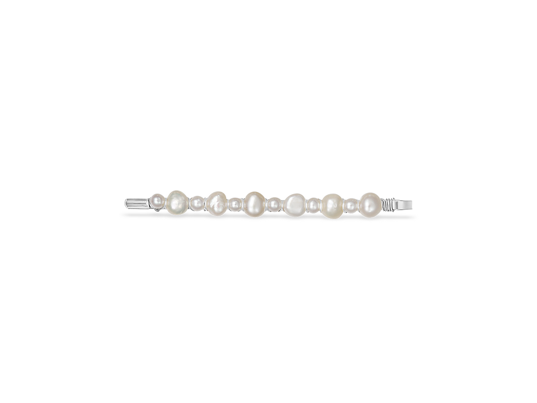 Isabella - Barrette à cheveux en perles véritables