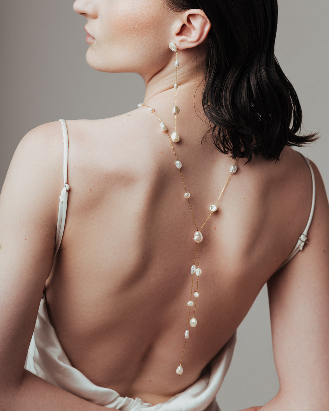 Athena Back Necklace