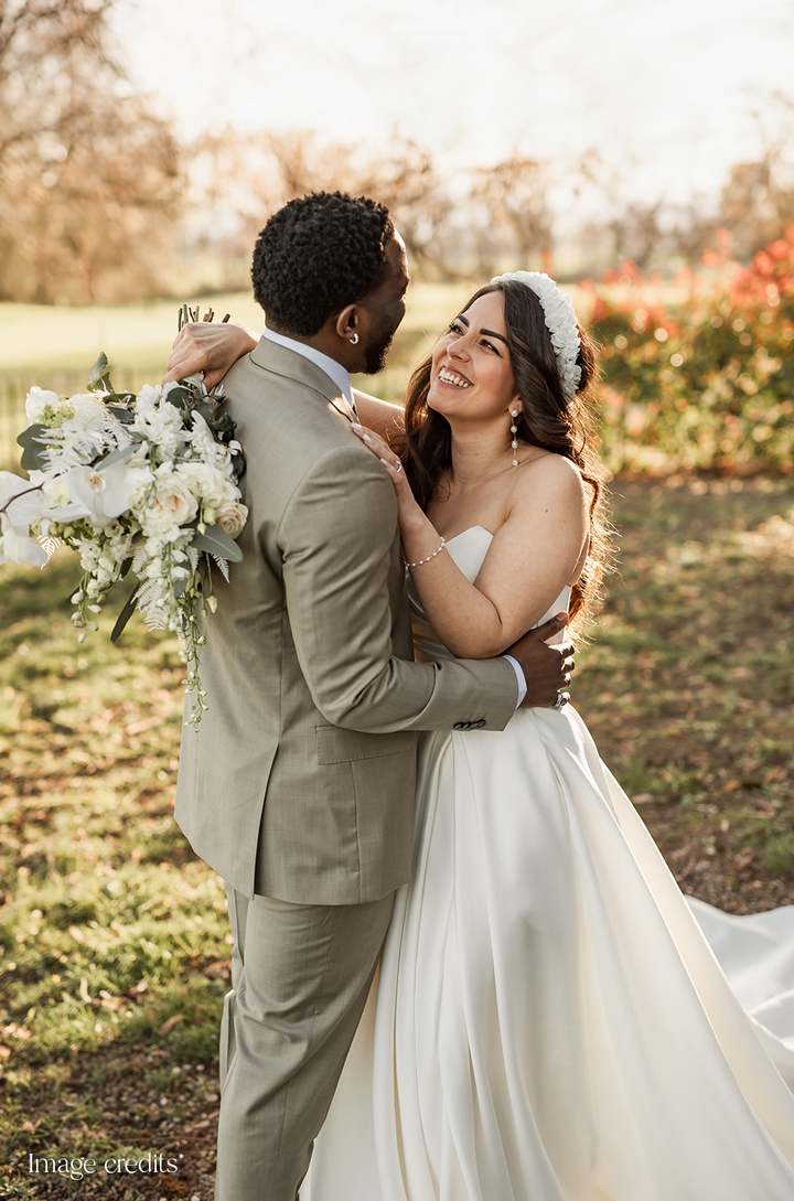 Calliope - Lange Ohrringe Hochzeit