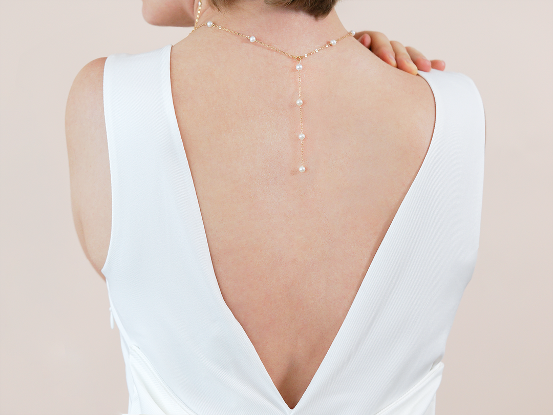 Amber - Perlen-Anhänger für den Rücken