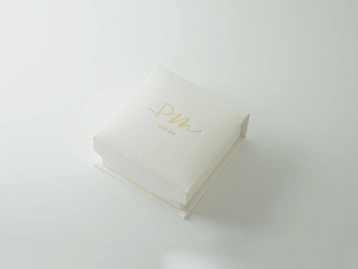 Pendant earrings and Short pendant necklace box - Premium