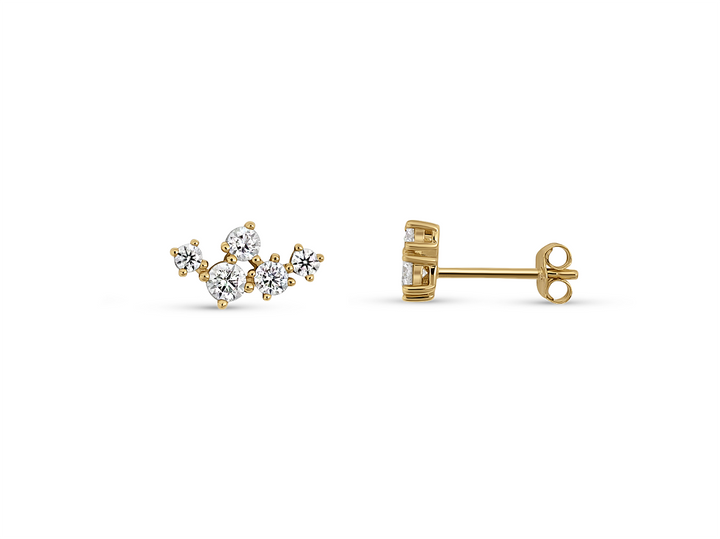 Moissanite Stud Earrings