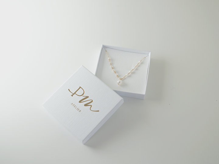 Long earrings, Long necklace box - Standard