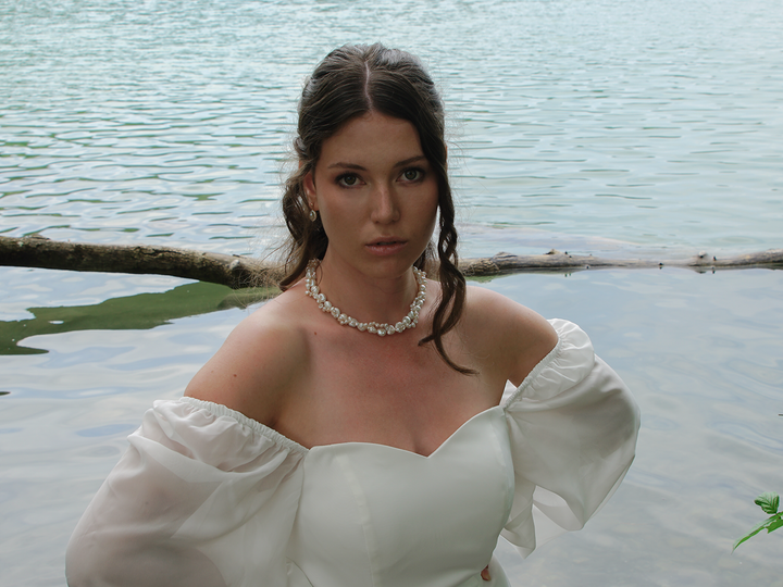Cleopatra - Statement Pearl Choker