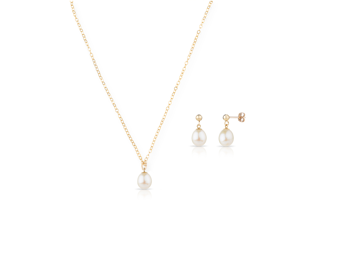 Julie Earrings & Necklace Set