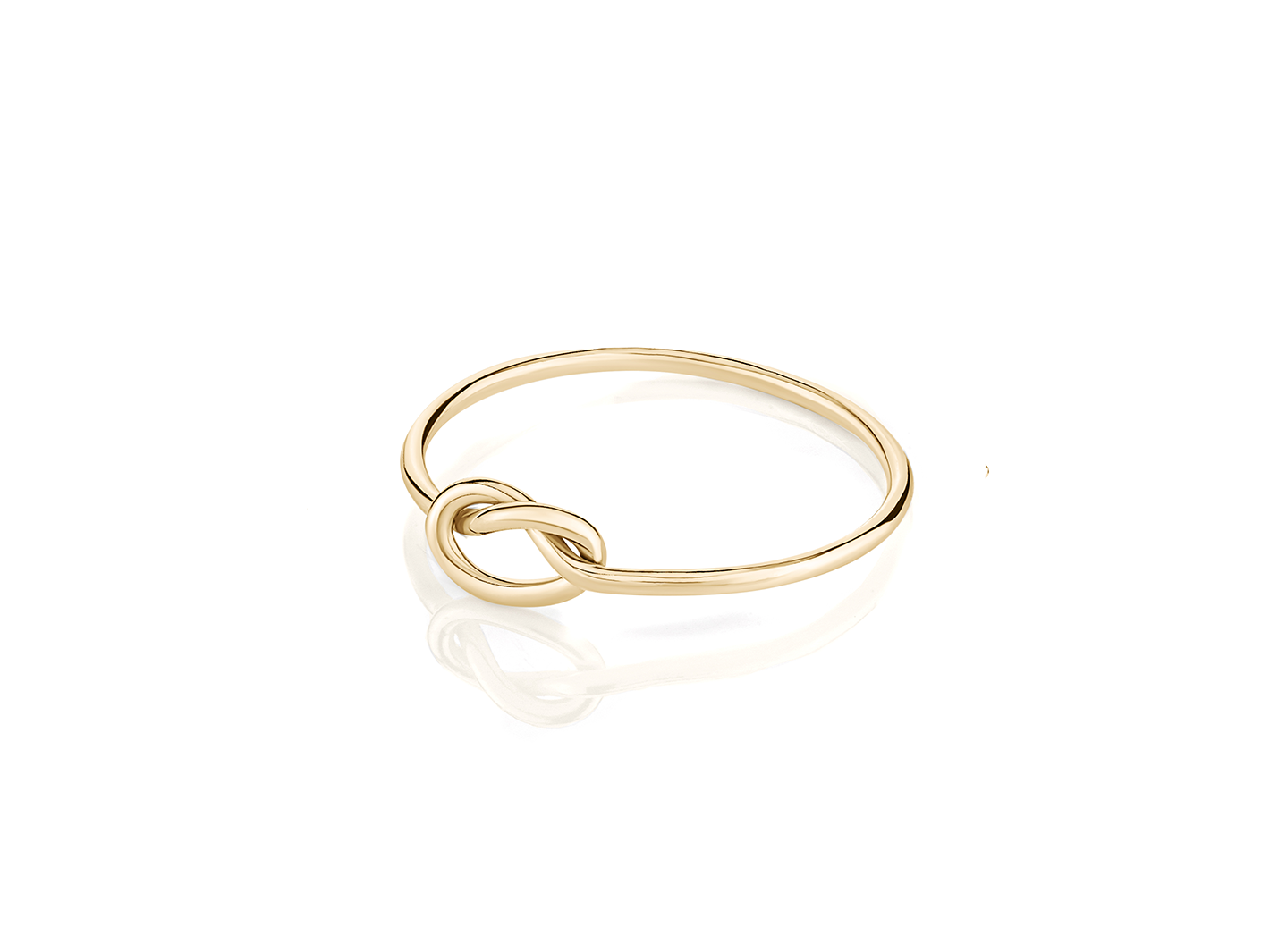 Sterling silver knot ring | Stacking ring for women – PM Atelier